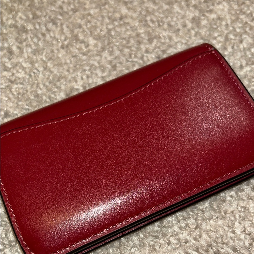 Coach Red Essential Wallet - Picture 10 of 14